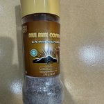Cafe sữa đá, 270 gram, dùng 2-3 muỗng cafe (16 gram) pha nước ấm
